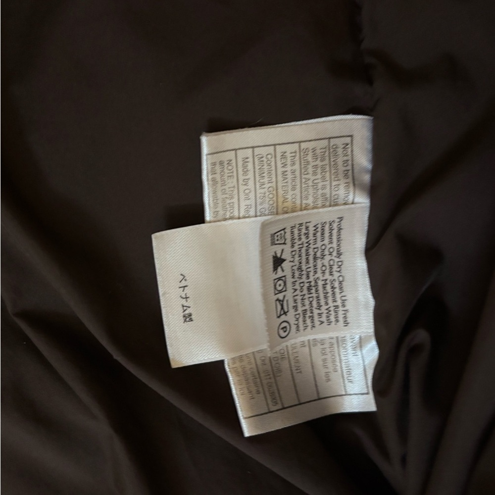 Eddie Bauer Dark Brown Quilted Down Jacket | Ultra Warm and Durable